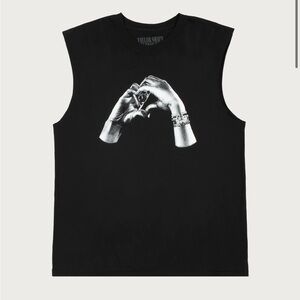 Taylor Swift Heart Hands Oversized Muscle Tank